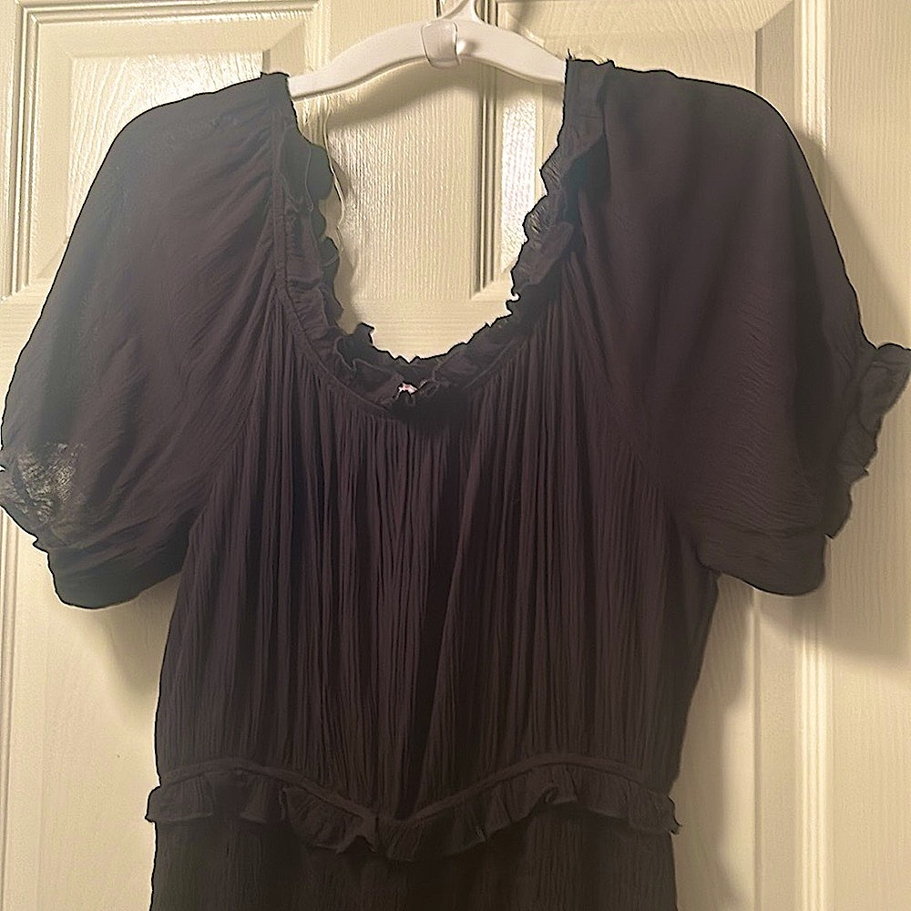 Willow & Root NWOT  Black dress L Never worn‼️ never washed‼️ & NWT CROSS BELT - Picture 10 of 16